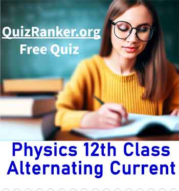 12 Physics Chapter Alternating Current Free MCQ