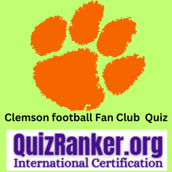 Clemson football Fan Club Trivia Quiz