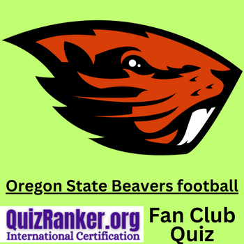 Oregon State Beavers football Fan Club Trivia Quiz