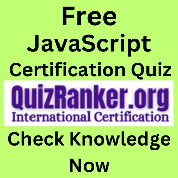 Free JavaScript Skill Exam Certification