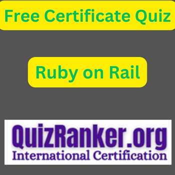 Ruby on Rail Exam Quiz