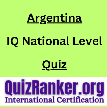 Argentina IQ National Level Championship Quiz 2024