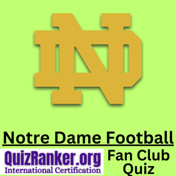 Notre Dame Football Fan Club Trivia Quiz