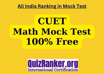 CUET Math Mock Test