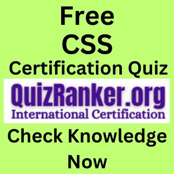 CSS exam quiz