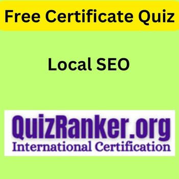 Local SEO Exam Quiz