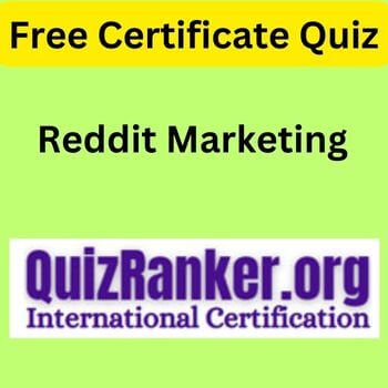 Reddit Marketing Exam Quiz