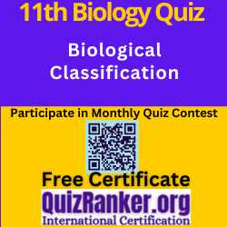 Biological Classification MCQ Test