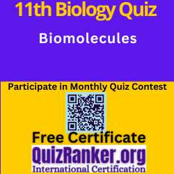 Biomolecules MCQ Test