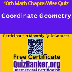 Coordinate Geometry MCQ Test