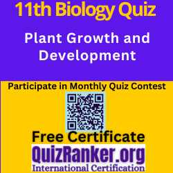 Plant Growth and Development MCQ Test