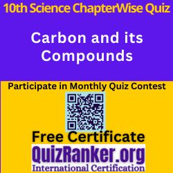 Science Carbon and its Compounds MCQ Test