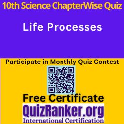 Science Life Processes MCQ Test