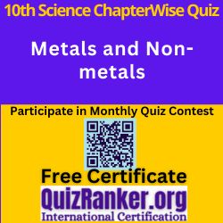 Science Metals and Non-metals MCQ