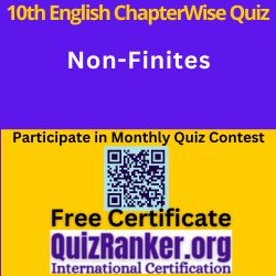 10th English Grammar MCQ Non-Finites