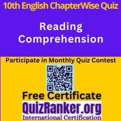 Grammar MCQ Reading Comprehension