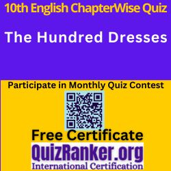 10th English Chapter MCQ The Hundred Dresses