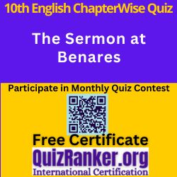 10th English Chapter MCQ The Sermon at Benares