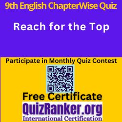 Class 9th English MCQ Reach for the Top