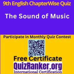 Class-9th-English-MCQ-The-Sound-of-Music