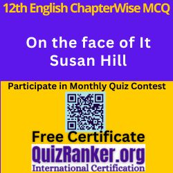 On the face of It Susan Hill MCQ