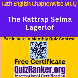 The Rattrap Selma Lagerlof MCQ