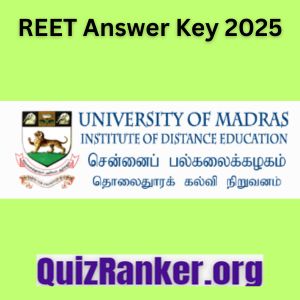 Madras University IDE Result