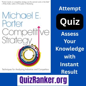 Competitive Strategy by Michael E Porter